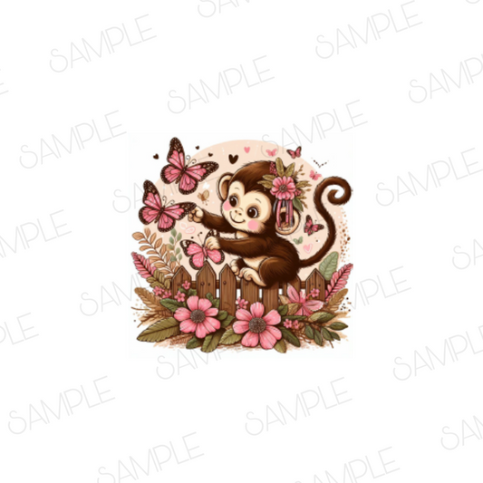 MONKEYBUTTERFLY DECAL