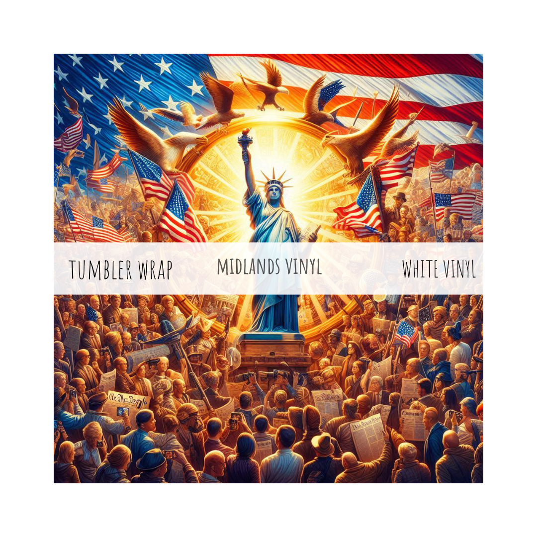 MV LIBERTY FLAG - TUMBLER WRAP