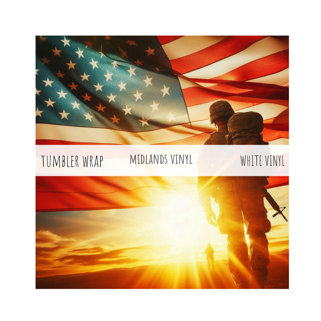 MV SOLDIERFLAG - TUMBLER WRAP
