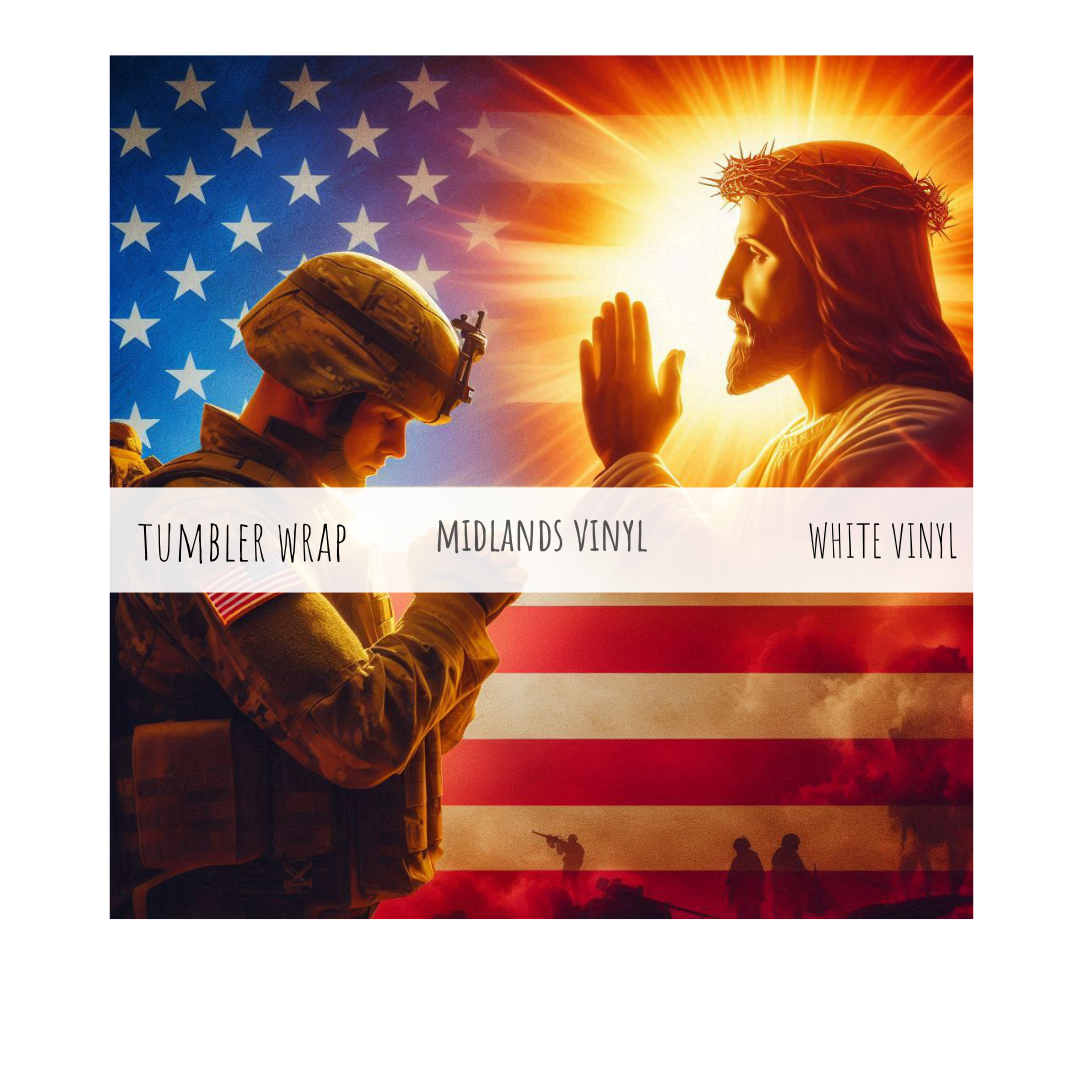 MV SOLDIERFLAG2 - TUMBLER WRAP