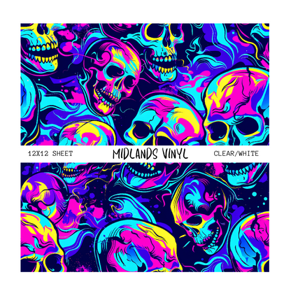 NEON HALLOWEEN - ASSORTED PATTERNS
