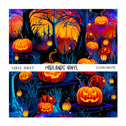 NEON HALLOWEEN - ASSORTED PATTERNS