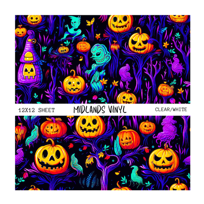 NEON HALLOWEEN - ASSORTED PATTERNS