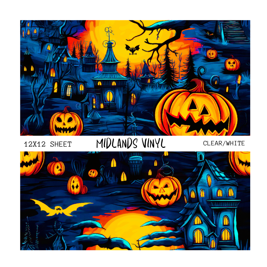NEON HALLOWEEN - ASSORTED PATTERNS