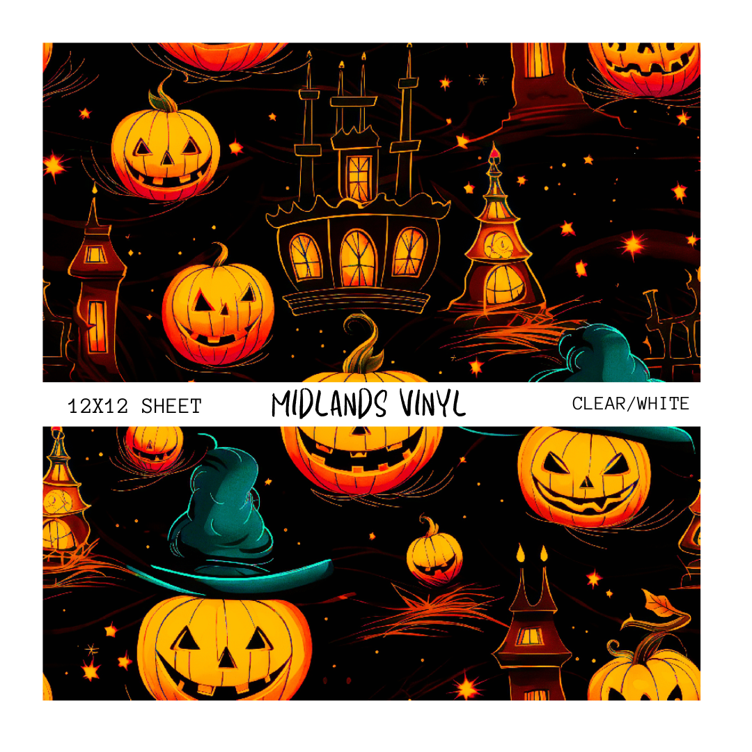 NEON HALLOWEEN - ASSORTED PATTERNS
