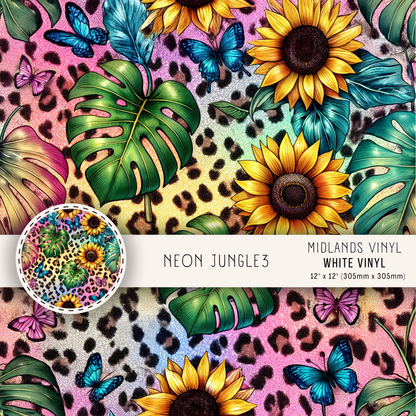 NEON JUNGLE COLLECTION - ASSORTED SIZES/PATTERNS
