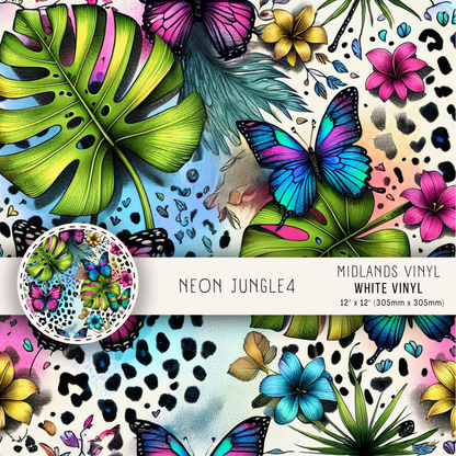 NEON JUNGLE COLLECTION - ASSORTED SIZES/PATTERNS