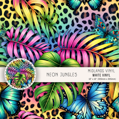 NEON JUNGLE COLLECTION - ASSORTED SIZES/PATTERNS