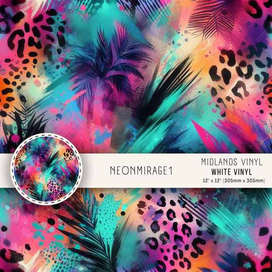 NEON MIRAGE COLLECTION - ASSORTED SIZES/PATTERNS