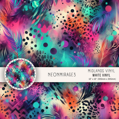 NEON MIRAGE COLLECTION - ASSORTED SIZES/PATTERNS