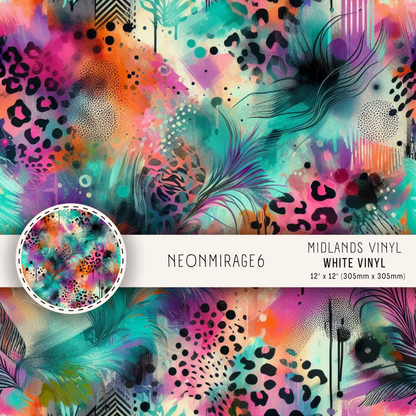 NEON MIRAGE COLLECTION - ASSORTED SIZES/PATTERNS