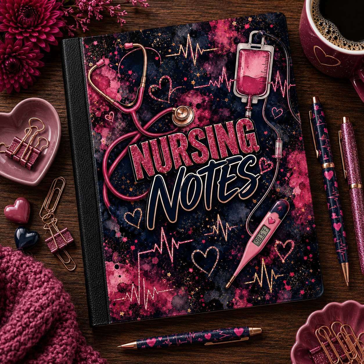 NURSING NOTES COMPOSITION NOTEBOOK