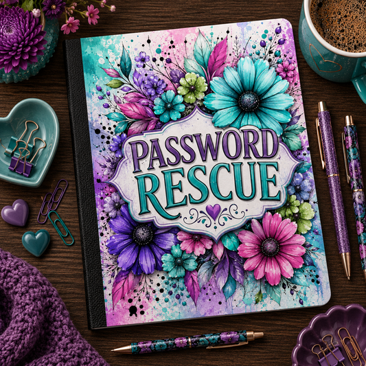 PASSWORD RESCUE COMPOSITION NOTEBOOK