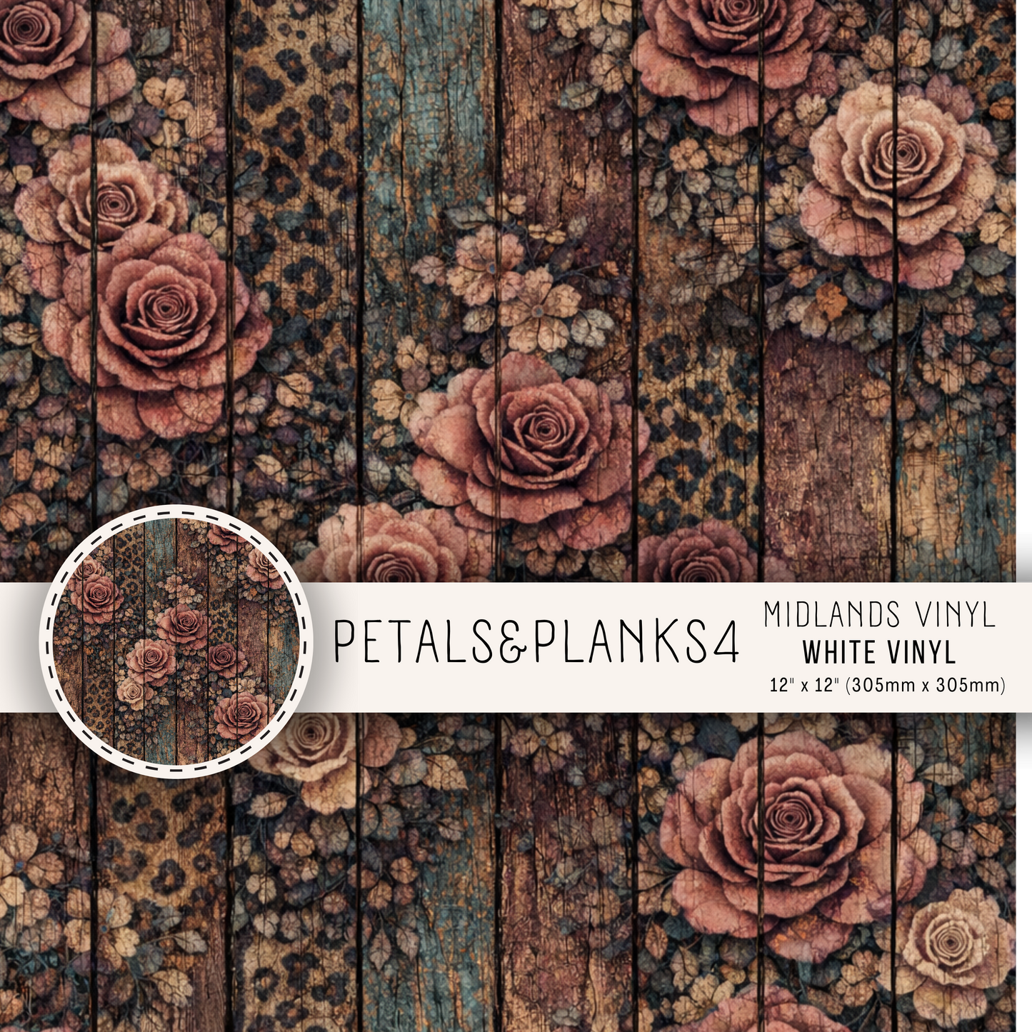 PETALS & PLANKS COLLECTION - ASSORTED PATTERNS