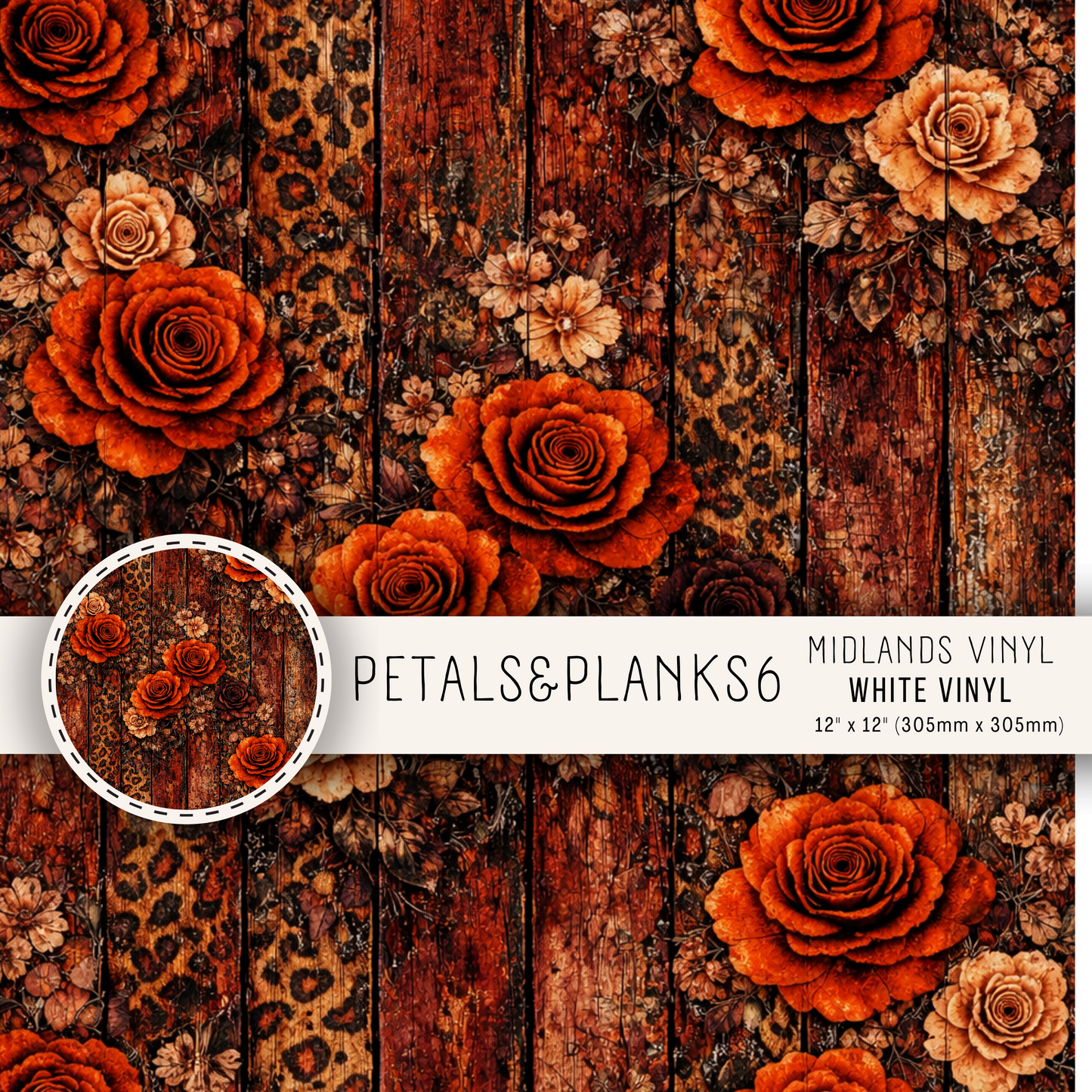 PETALS & PLANKS COLLECTION - ASSORTED PATTERNS