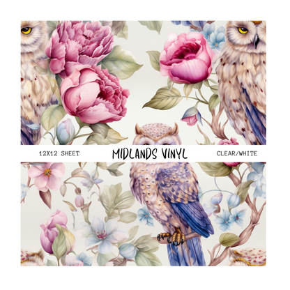 PINK OWL - ASSORTED PATTERNS