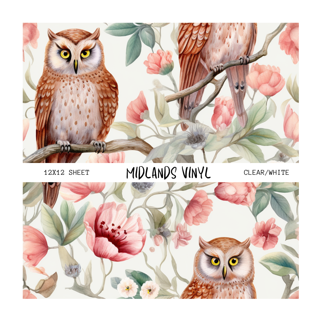 PINK OWL - ASSORTED PATTERNS
