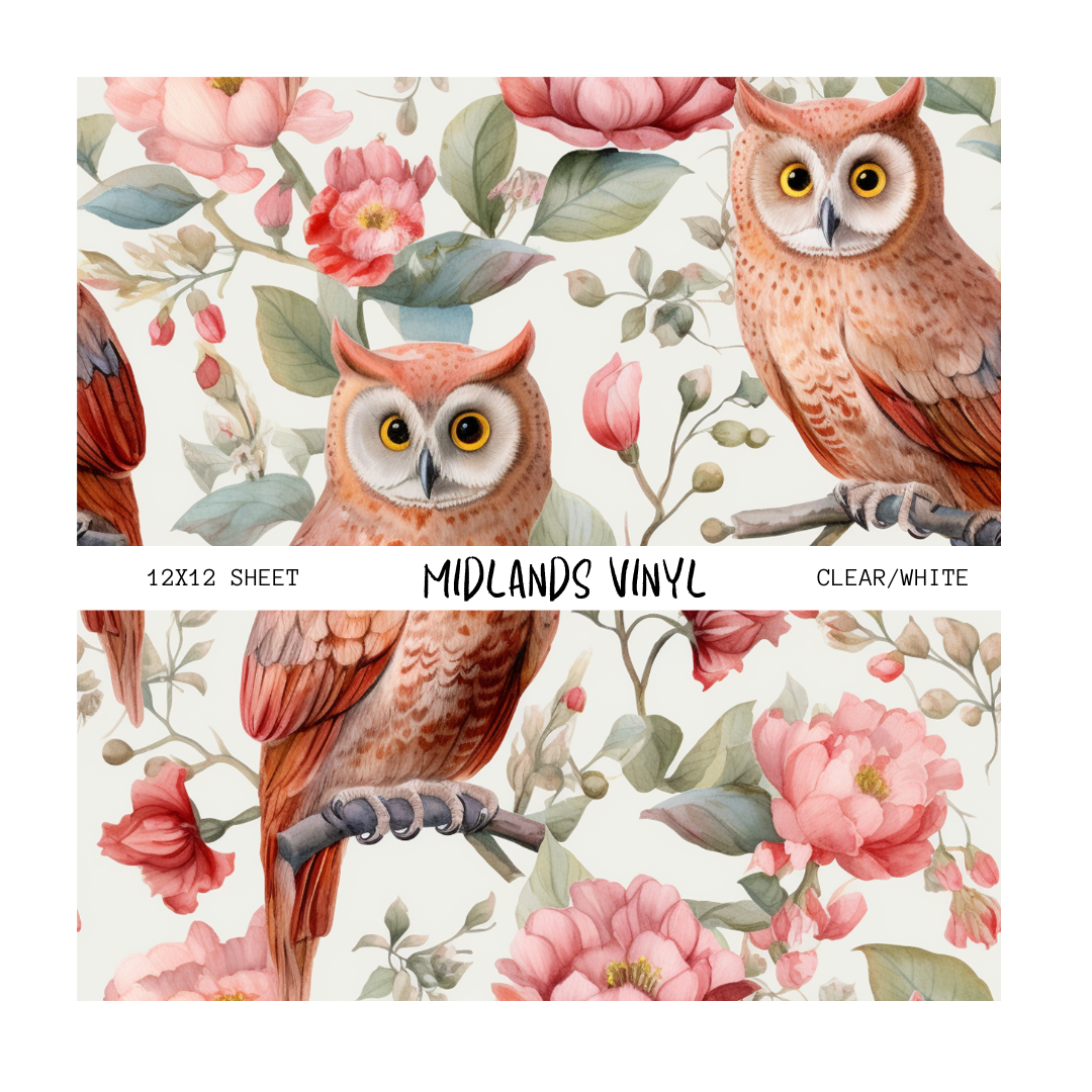 PINK OWL - ASSORTED PATTERNS