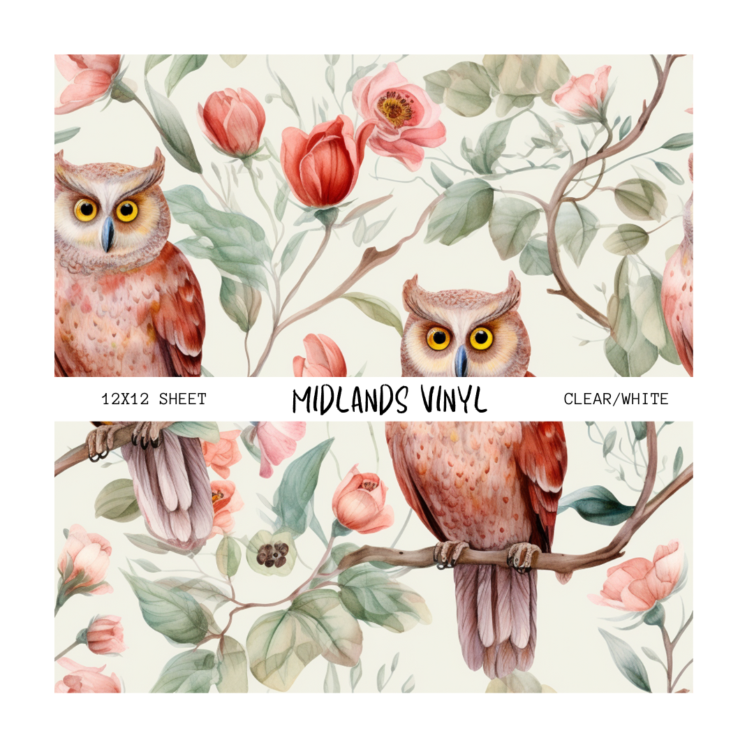 PINK OWL - ASSORTED PATTERNS