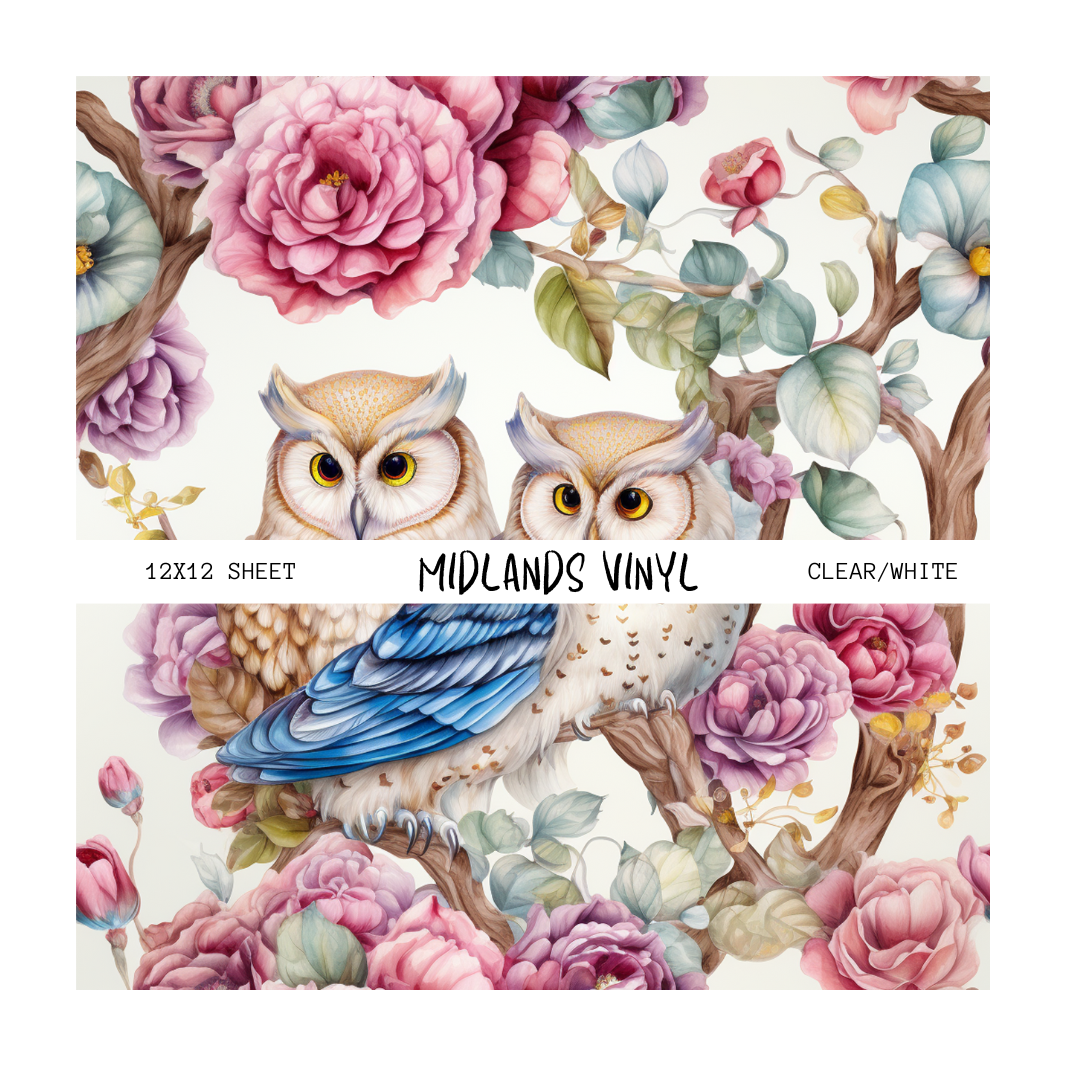 PINK OWL - ASSORTED PATTERNS