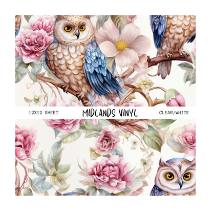 PINK OWL - ASSORTED PATTERNS
