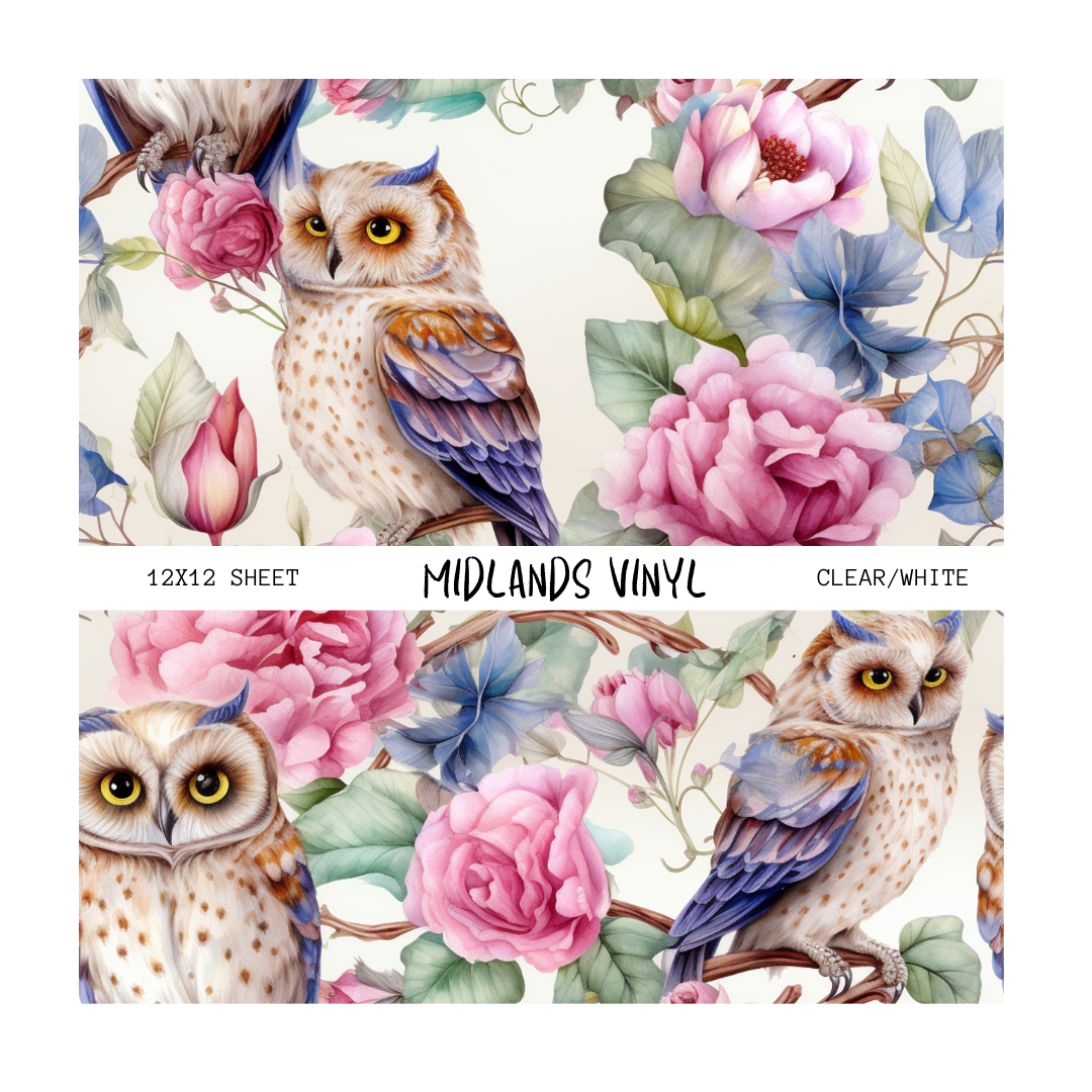 PINK OWL - ASSORTED PATTERNS
