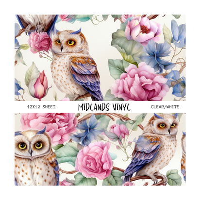 PINK OWL - ASSORTED PATTERNS