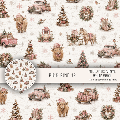PINK PINE COLLECTION - ASSORTED PATTERNS/SIZES