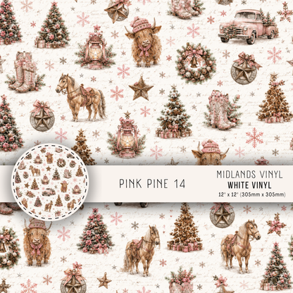PINK PINE COLLECTION - ASSORTED PATTERNS/SIZES