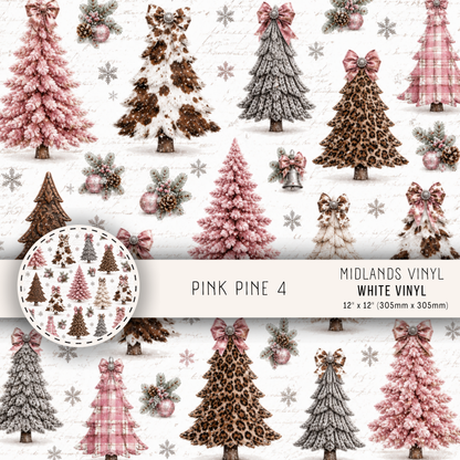 PINK PINE COLLECTION - ASSORTED PATTERNS/SIZES