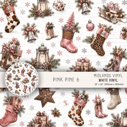 PINK PINE COLLECTION - ASSORTED PATTERNS/SIZES