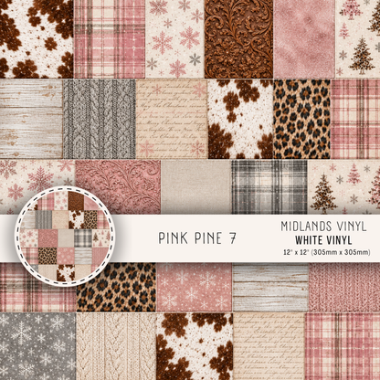 PINK PINE COLLECTION - ASSORTED PATTERNS/SIZES