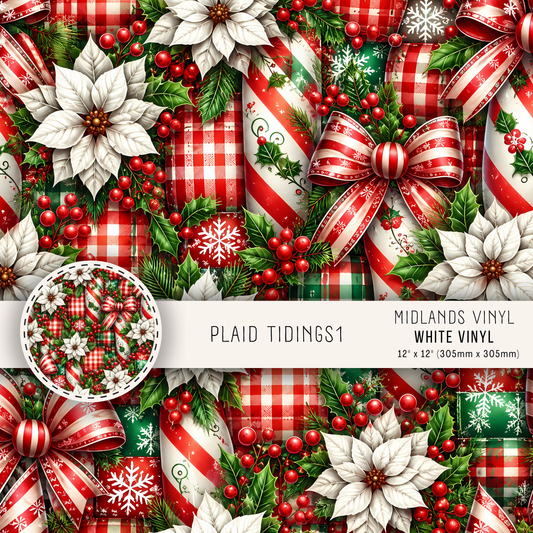 PLAID TIDINGS - ASSORTED SIZES/PATTERNS