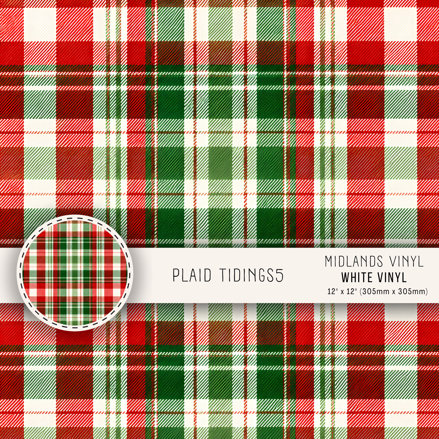 PLAID TIDINGS - ASSORTED SIZES/PATTERNS