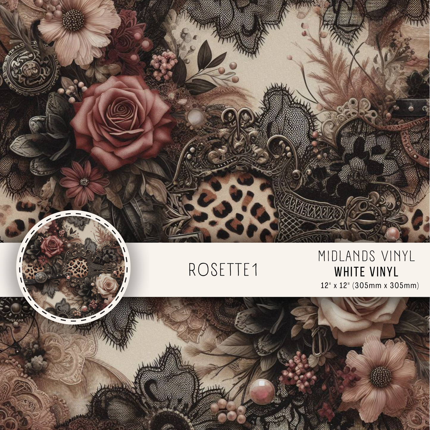 ROSETTE COLLECTION - ASSORTED SIZES/PATTERNS