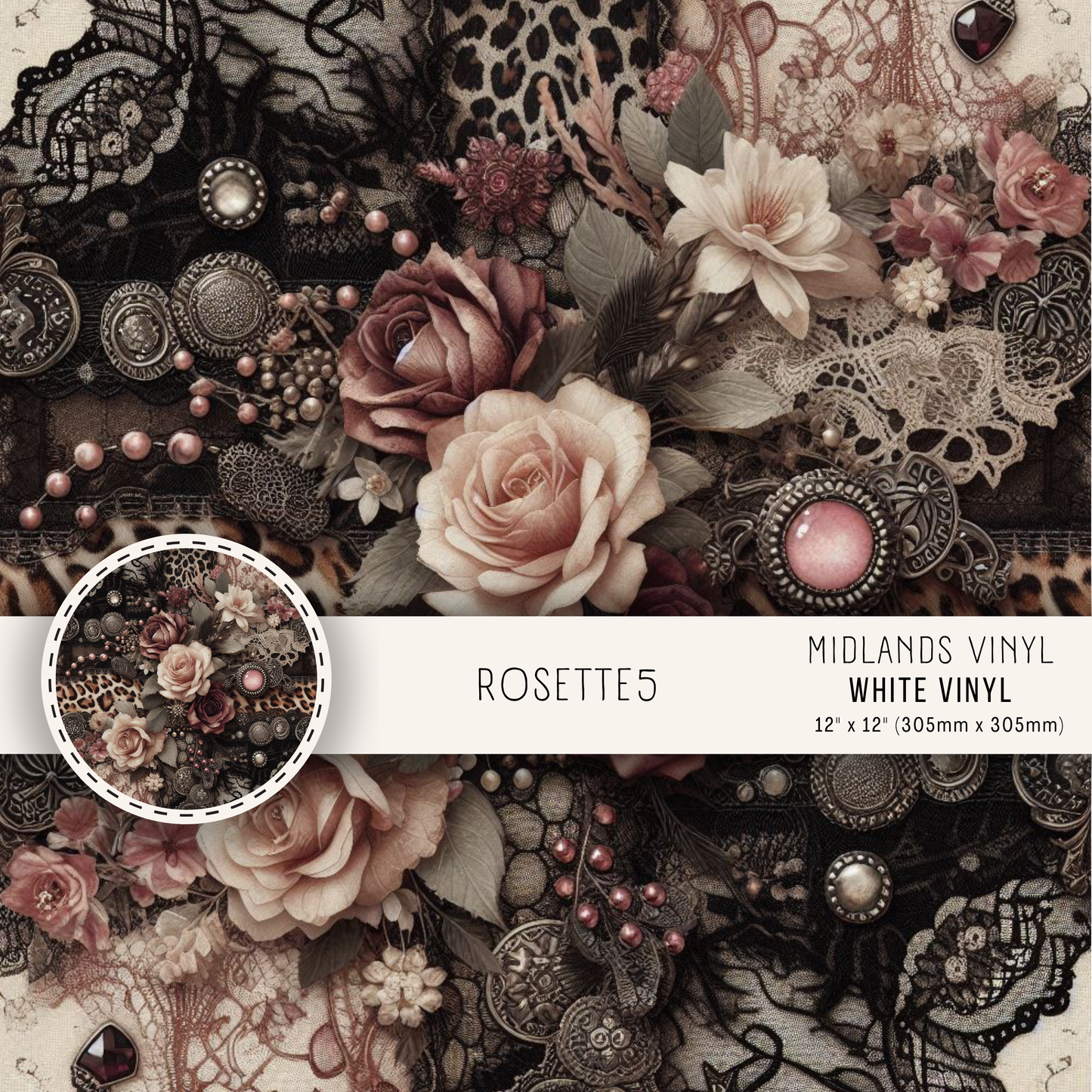 ROSETTE COLLECTION - ASSORTED SIZES/PATTERNS
