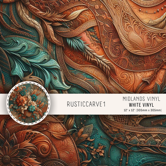 RUSTIC CARVE COLLECTION - ASSORTED SIZES/PATTERNS