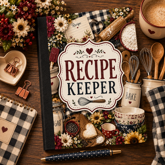 RECIPE KEEPER 2 COMPOSITION NOTEBOOK