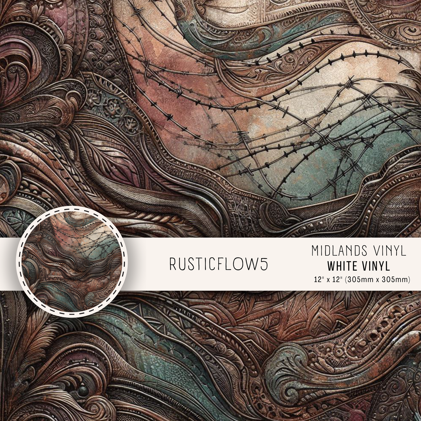 RUSTIC FLOW COLLECTION - ASSORTED SIZES/PATTERNS