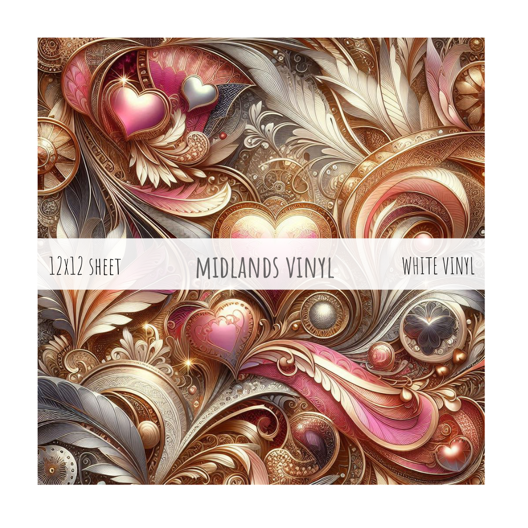 ROSE GOLD WHISPERS COLLECTION - ASSORTED PATTERNS
