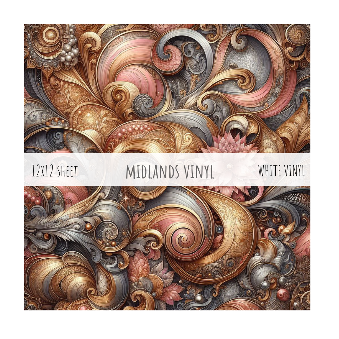 ROSE GOLD WHISPERS COLLECTION - ASSORTED PATTERNS