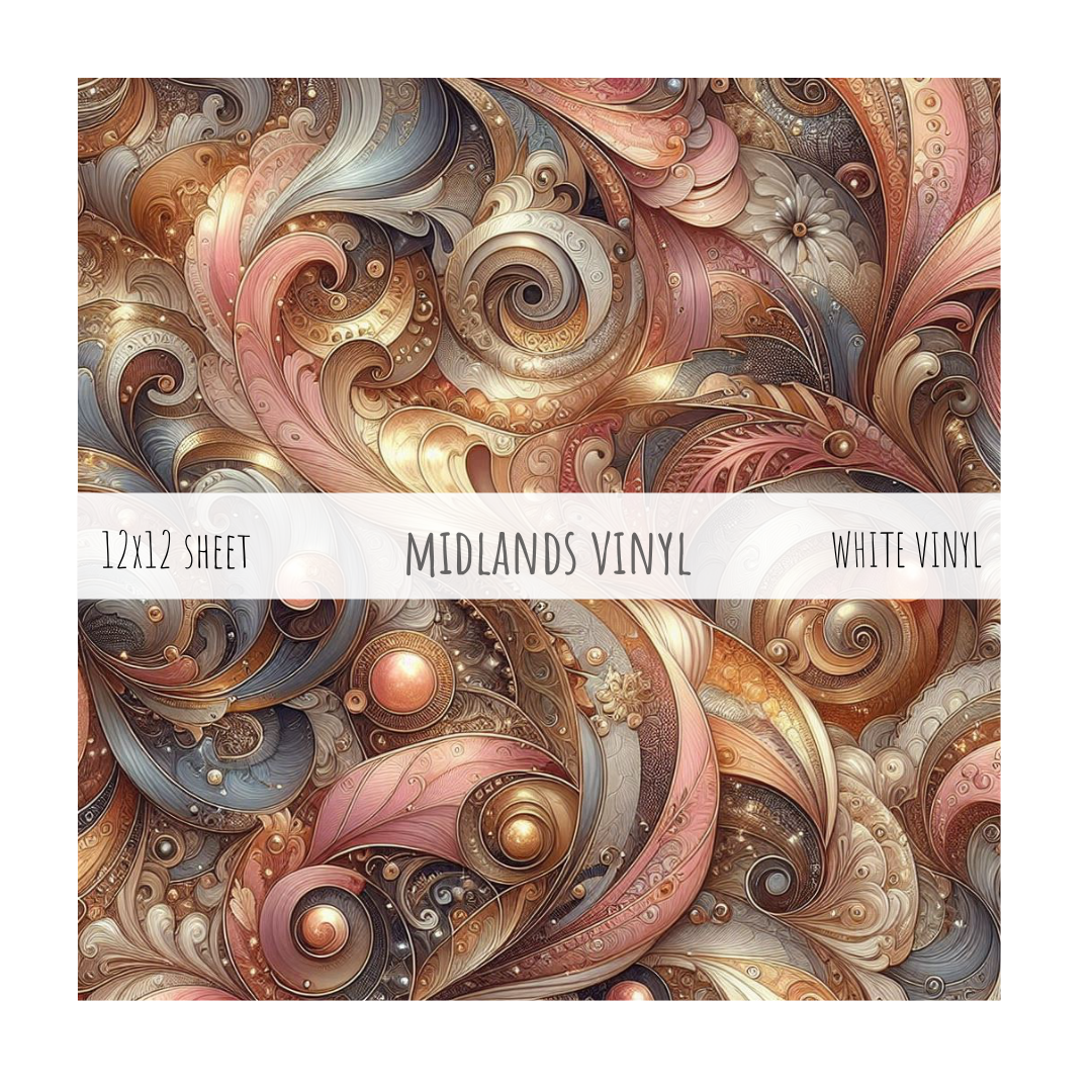 ROSE GOLD WHISPERS COLLECTION - ASSORTED PATTERNS