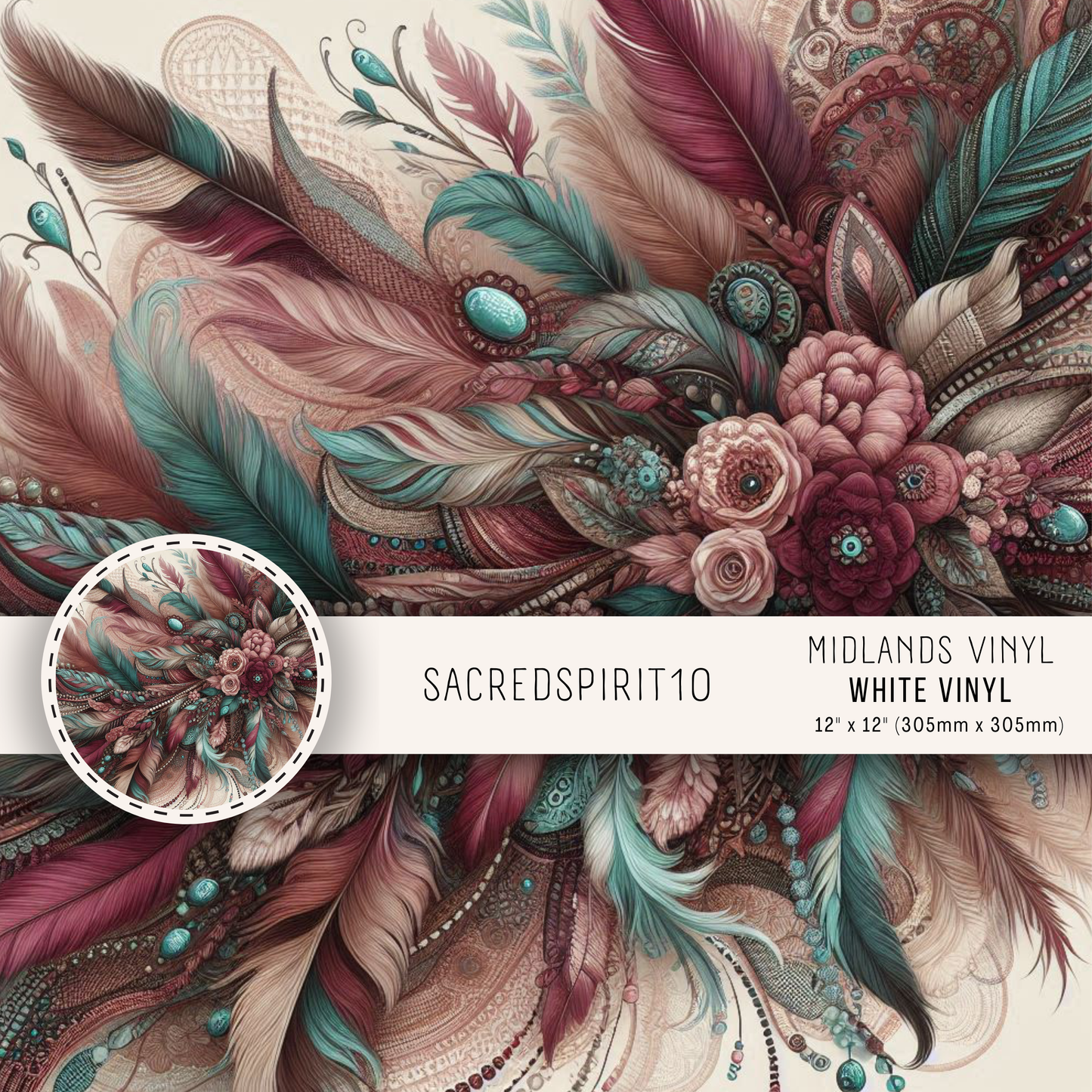 SACRED SPIRITS COLLECTION ONE - ASSORTED PATTERNS/SIZE