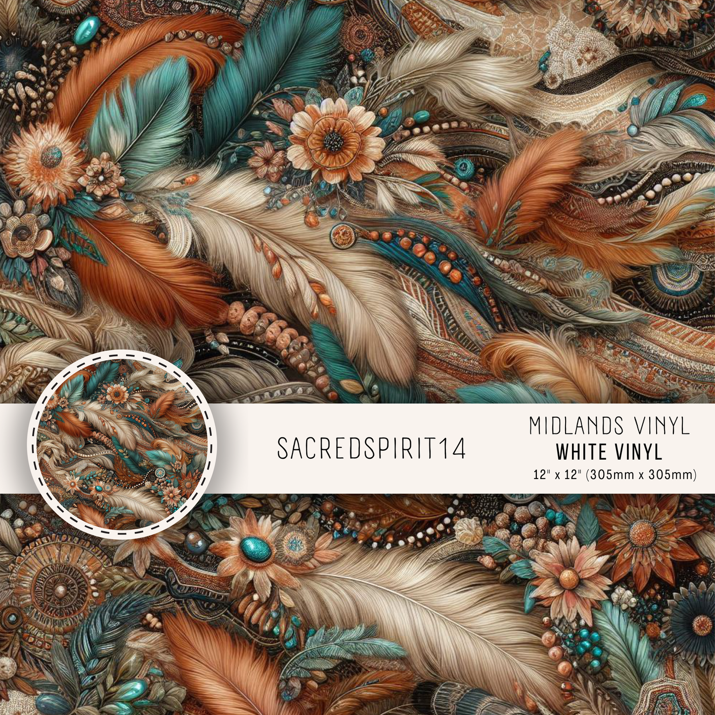SACRED SPIRITS COLLECTIONS TWO - ASSORTED PATTERNS/SIZES