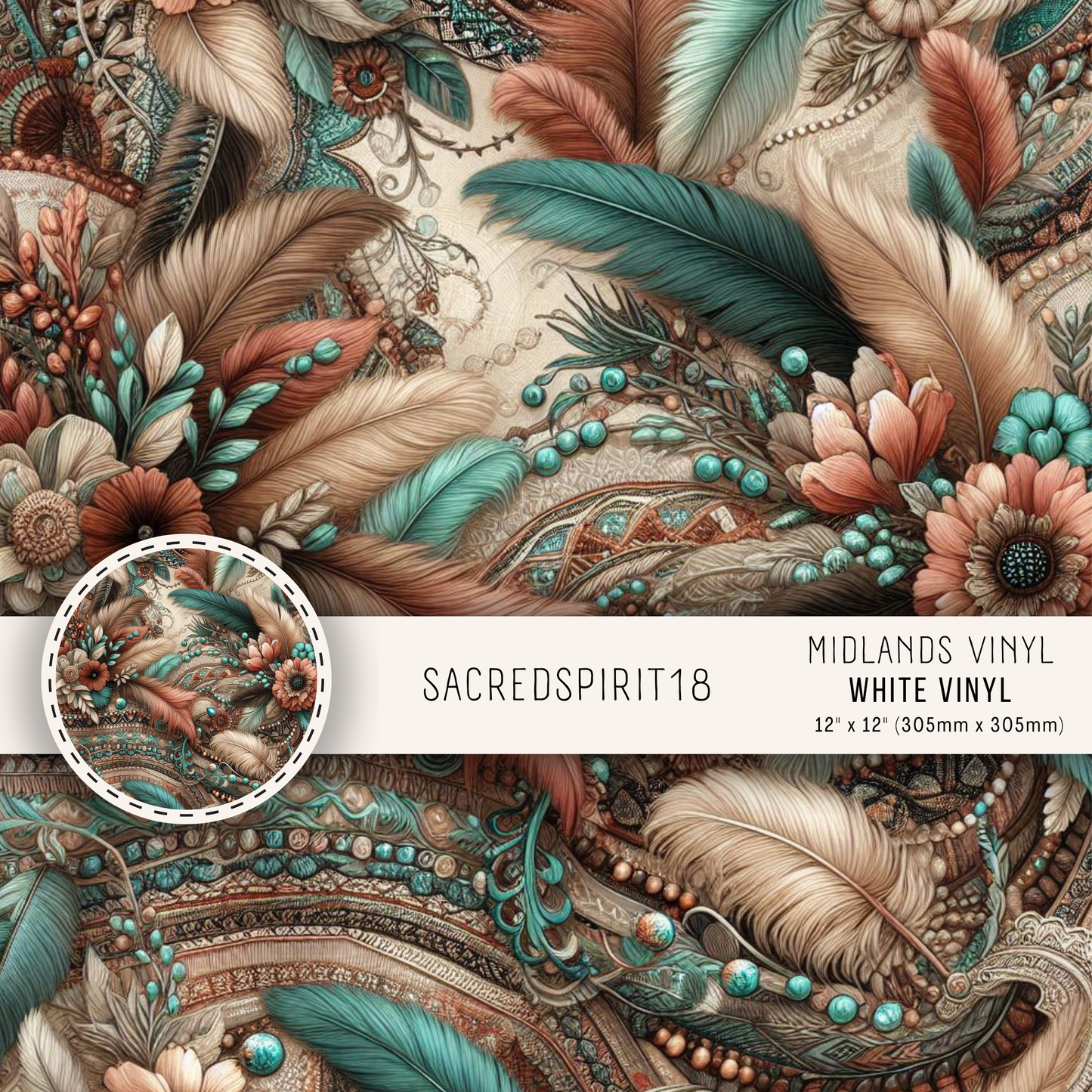 SACRED SPIRITS COLLECTIONS TWO - ASSORTED PATTERNS/SIZES