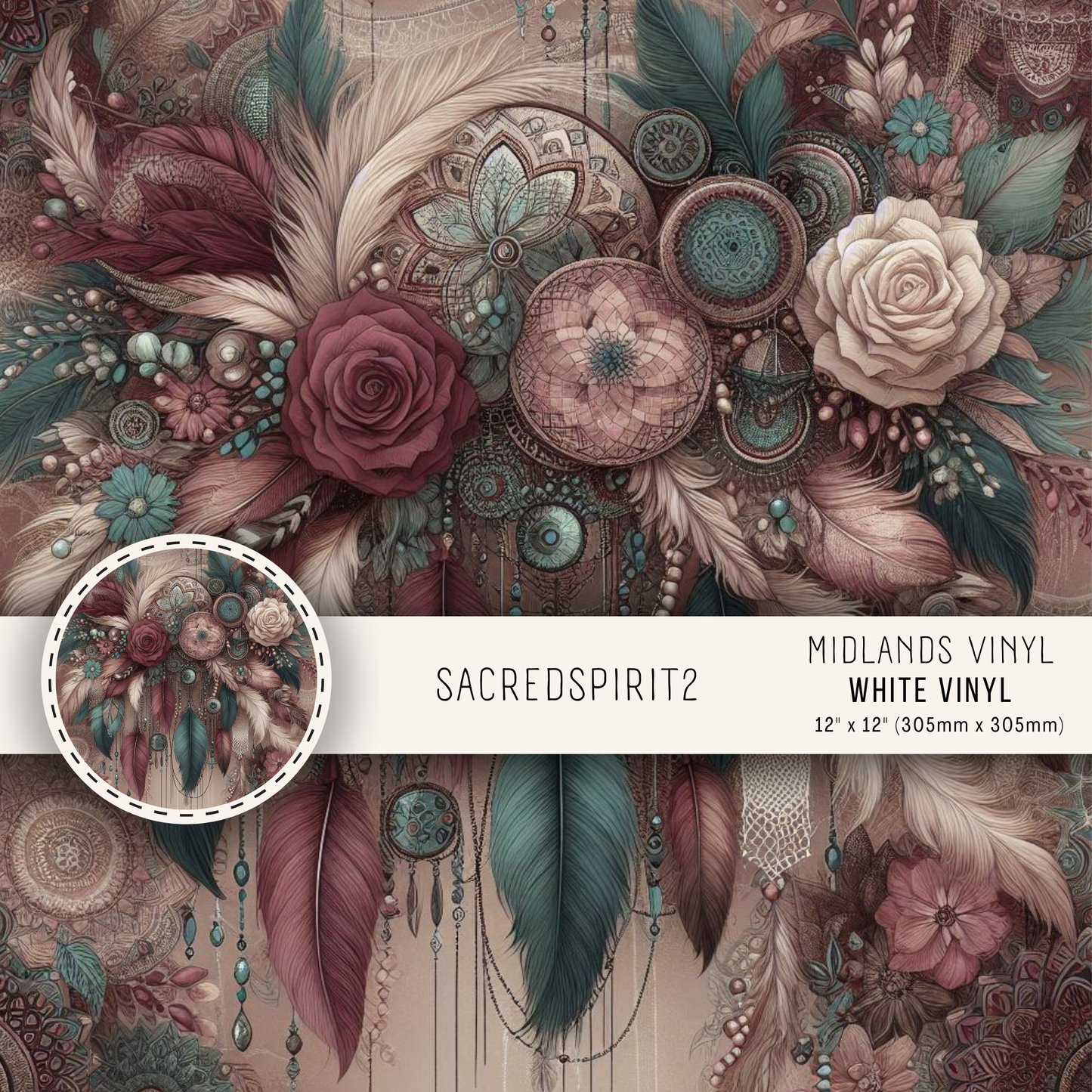 SACRED SPIRITS COLLECTION ONE - ASSORTED PATTERNS/SIZE