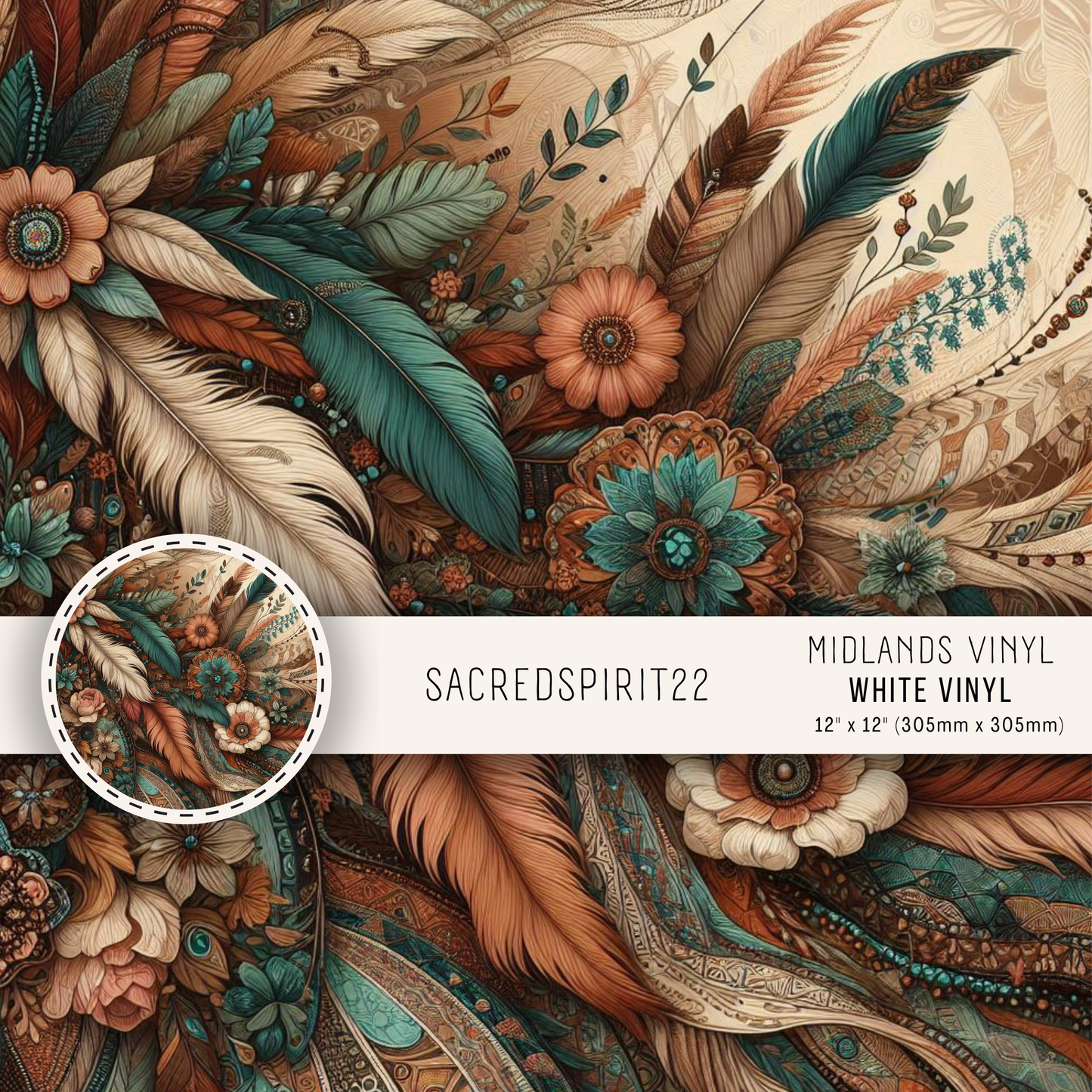 SACRED SPIRITS COLLECTIONS TWO - ASSORTED PATTERNS/SIZES