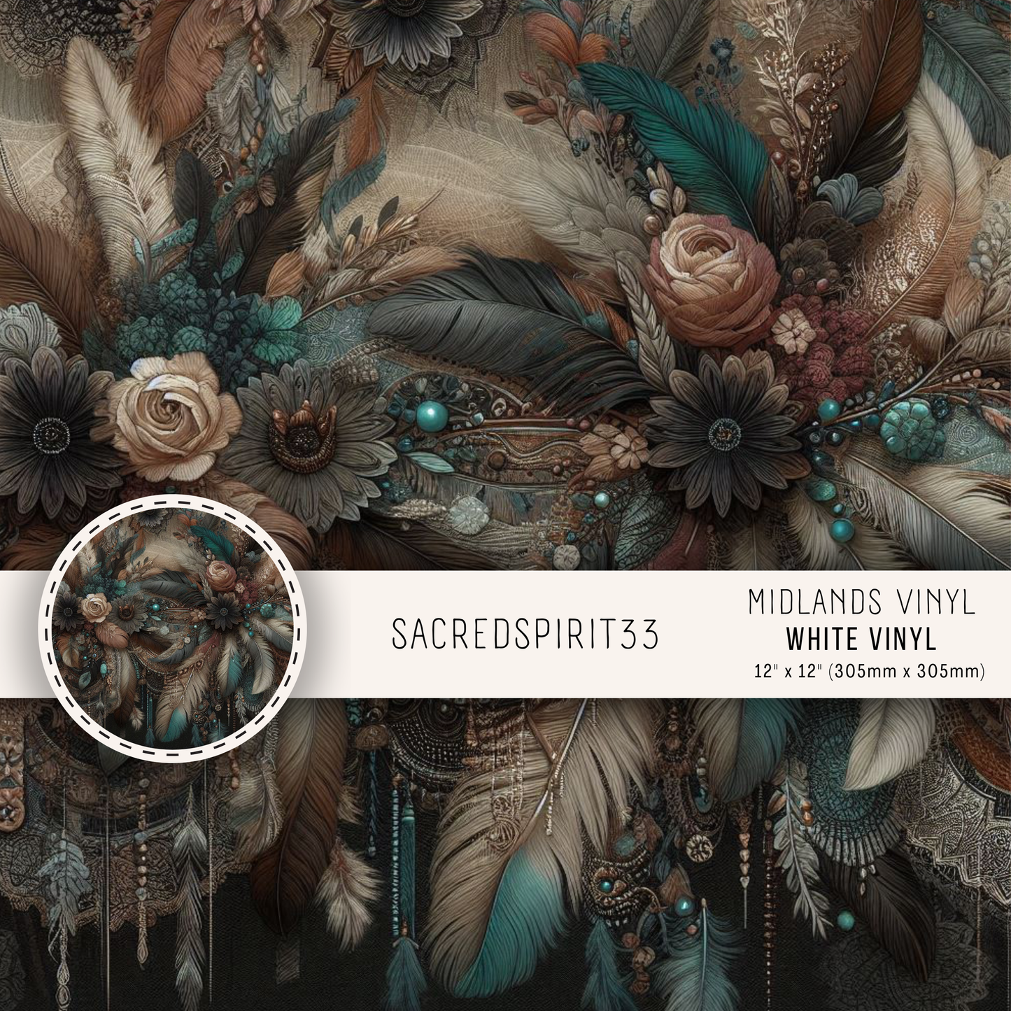 SACRED SPIRITS COLLECTION THREE - ASSORTED PATTERNS/SIZES