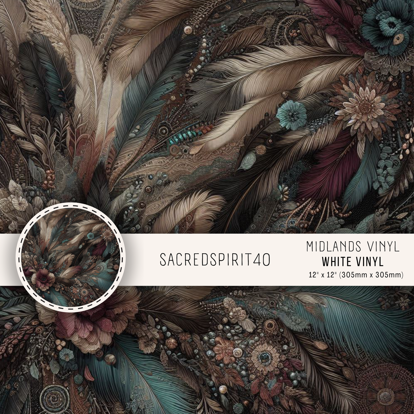 SACRED SPIRITS COLLECTION THREE - ASSORTED PATTERNS/SIZES