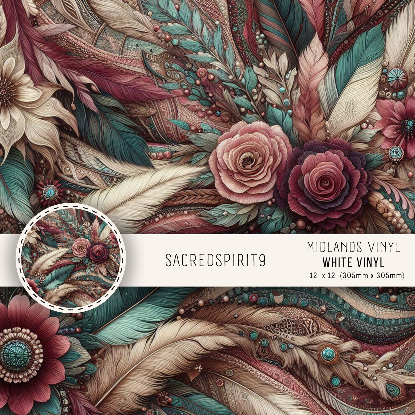 SACRED SPIRITS COLLECTION ONE - ASSORTED PATTERNS/SIZE